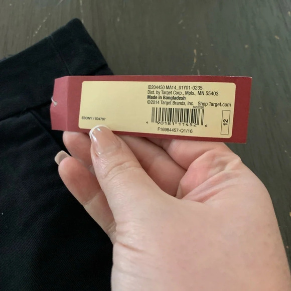 Merona black shorts - Picture 2 of 4